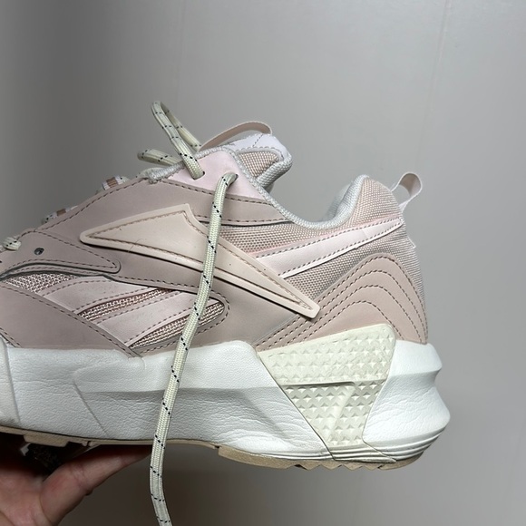 Reebok Pink and White Modern Chunky Sneakers - Picture 3 of 15
